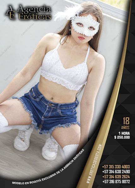 Si eres fanático de las jóvenes y sexys con cabello castaño hermoso y largo, entonces CINDY simplemente tiene que ser la opción lógica. Sin mencionar el hecho de que ella es totalmente novata. Con solo 18 años, CINDY realmente nos ha impresionado muchísimo. Tiene tanta aptitud para acompañar y estamos seguros de que mejorará cada vez más mientras se quede con nosotros, crucemos los dedos para esto suceda. 
CINDY hace parte de la Agencia Eróticas, no pierdas más el tiempo y conoce a esta hermosa escort en tu ciudad, sólo debes llamar o escribir por WhatsApp, Telegram o Signal al 315 330 4003 o 314 638 2490.
El servicio es únicamente a domicilio en hoteles, moteles o apartamentos en los sectores más exclusivos de la ciudad.

___________

If you are a fan of young and sexy girls with beautiful long brown hair, then CINDY simply has to be the logical choice. Not to mention the fact that she's a complete newbie. At only 18 years old, CINDY has really made an impression on us. He has such aptitude to tag along and we are sure he will get better and better as long as he stays with us, fingers crossed for this to happen.
CINDY is part of the Eroticas Agency, don't waste any more time and meet this beautiful escort in your city, you just have to call or write by WhatsApp, Telegram or Signal at 315 330 4003 or 314 638 2490.
The service is only at home in hotels, motels or apartments in the most exclusive sectors of the city.
